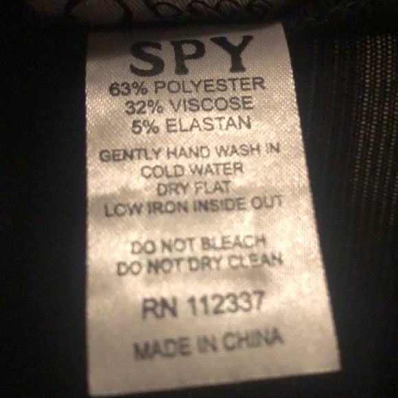 Front Tie Black Cardigan with Design 🖤 - Picture 3 of 7